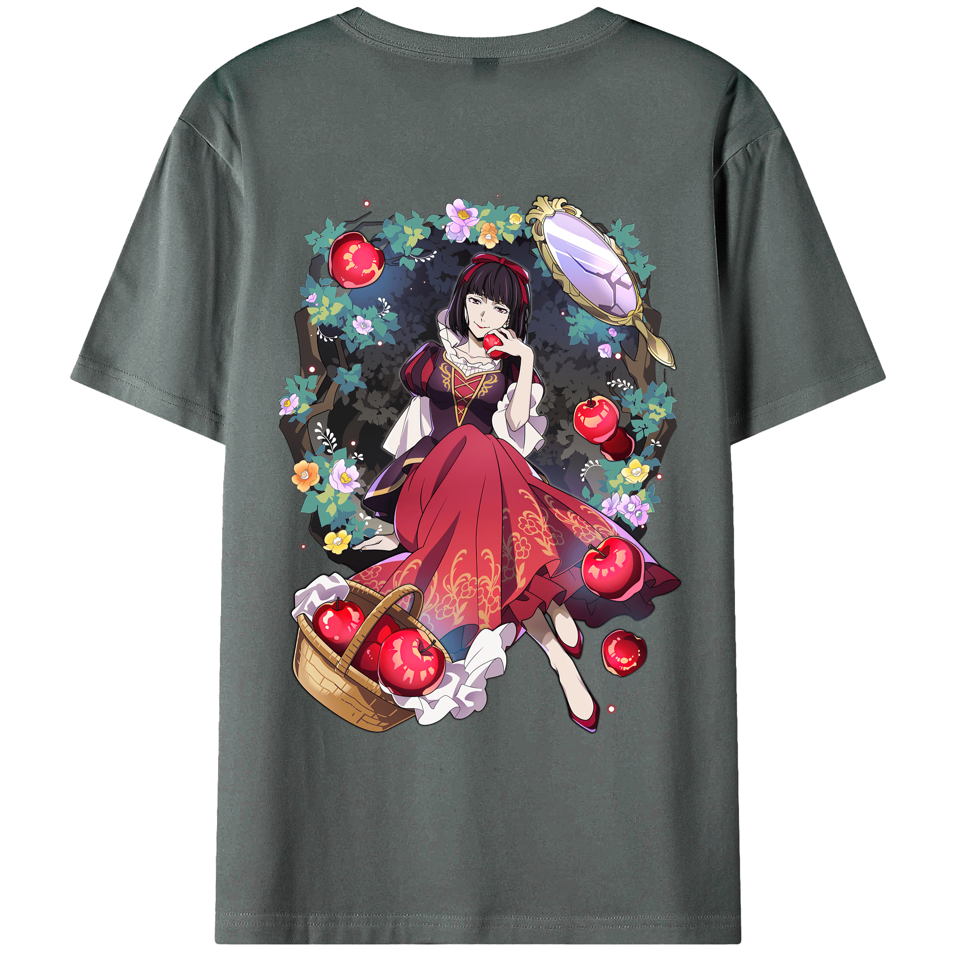 （画像用） 文豪ストレイドッグス Bungo Stray Dogs 綿100％ メンズ半袖Tシャツ（バックプリント） 通気性